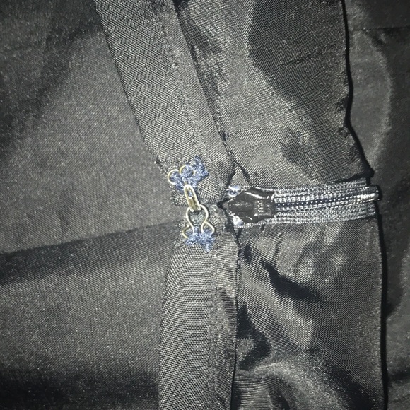 Ann Taylor Black Silk Slacks. Beautiful on!  ❤️ - Picture 4 of 8